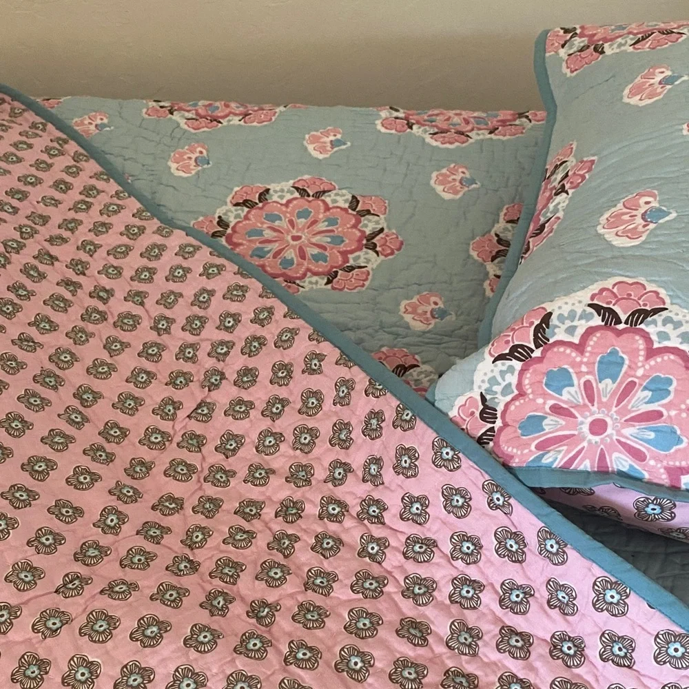 Pottery Barn Kids Twin Brooklyn Quilt Set NWOT
